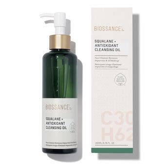Squalane + Antioxidant Cleansing Oil .